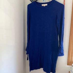 Michael Michael Kors cobalt sweater dress EUC